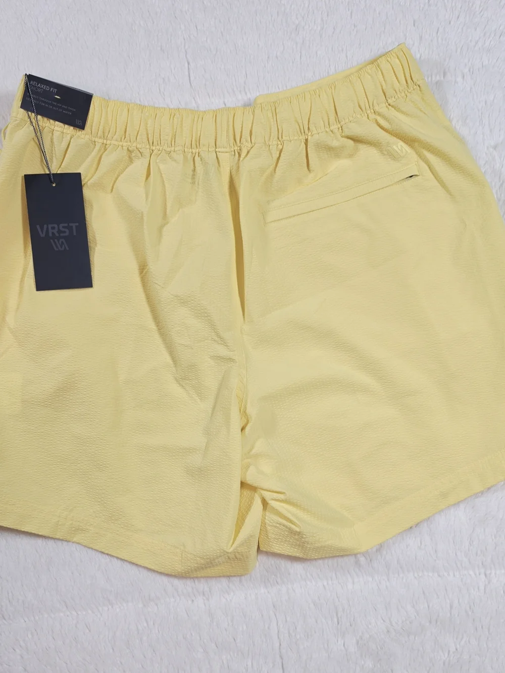 VRST Lightweight Yellow Hybrid Shorts for Men